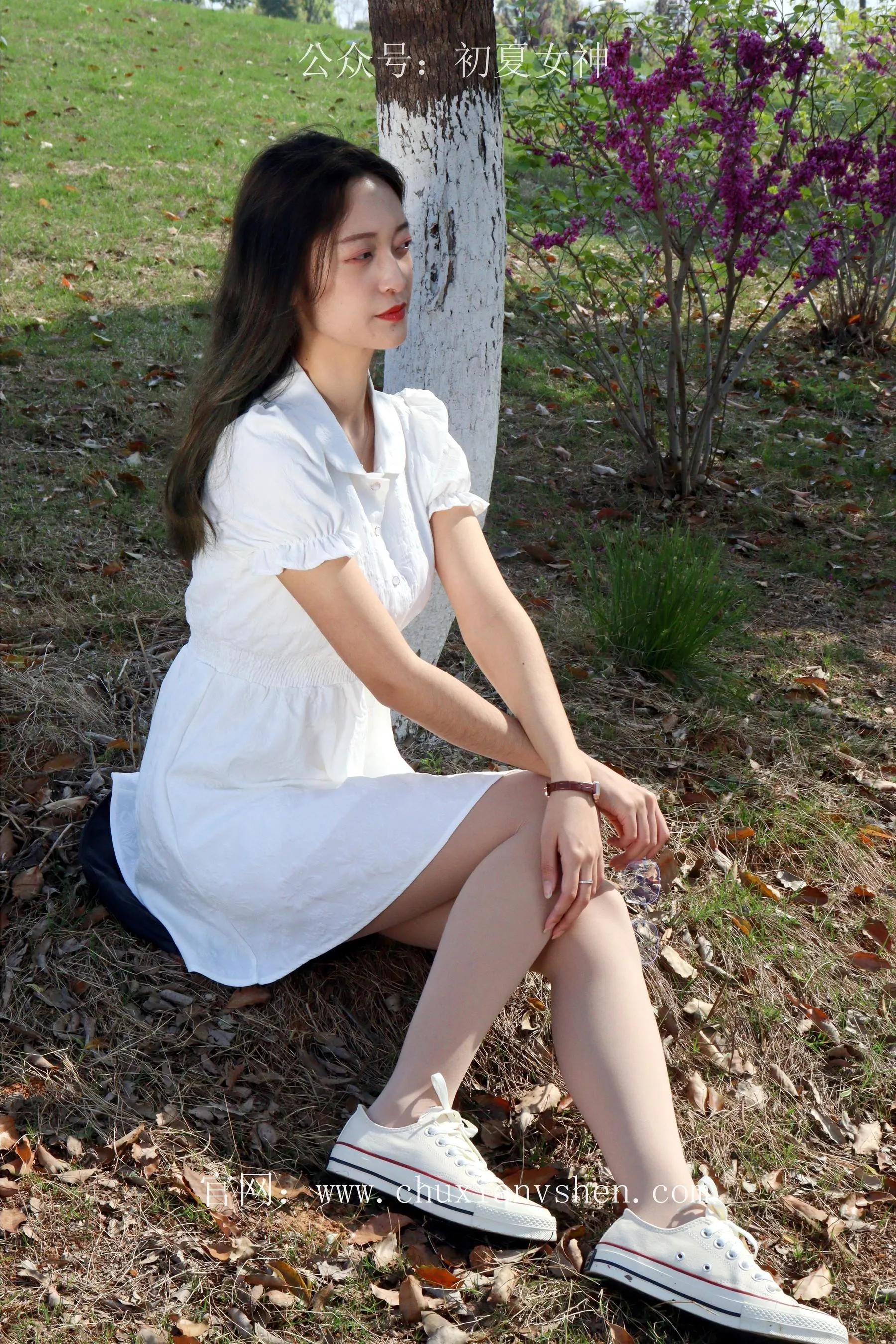 初夏女神 NO.004 邻家女孩校园生活篇-肉丝帆布鞋 [145P]插图9